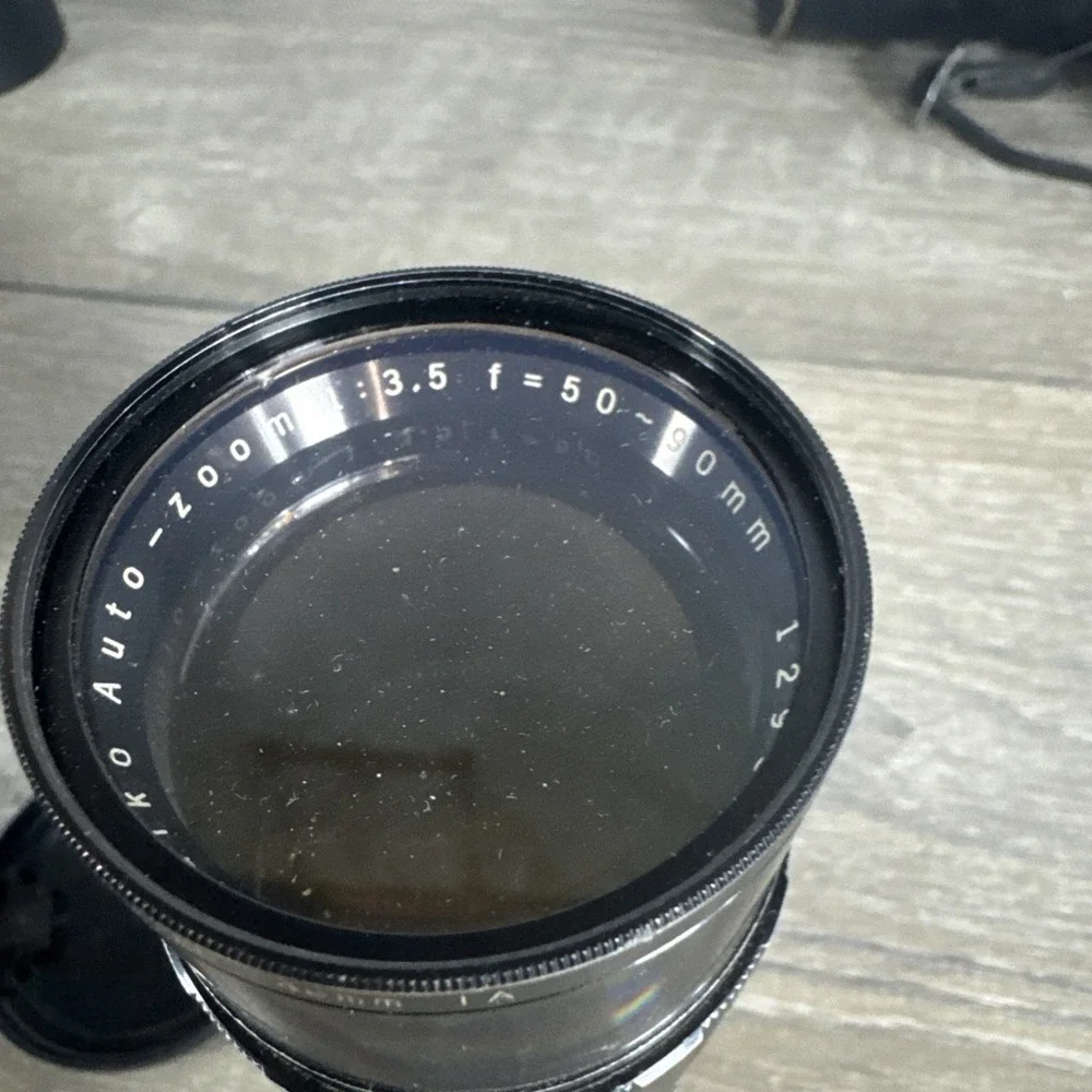 Camera Lens Lot and Accessories Untested As Is Zuiko, Vivitar, Olympus, & More